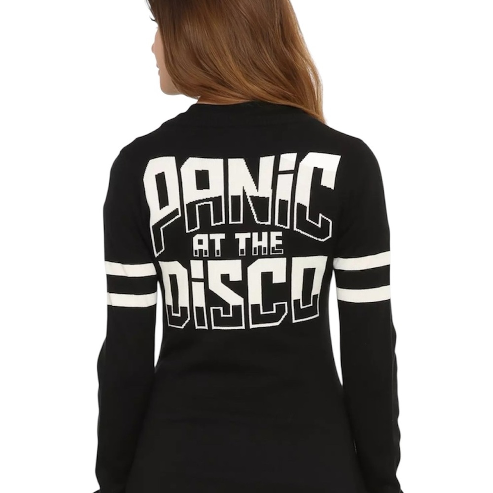 Manhead Panic! At The Disco Exclamation Point Cardigan - Picture 9 of 10